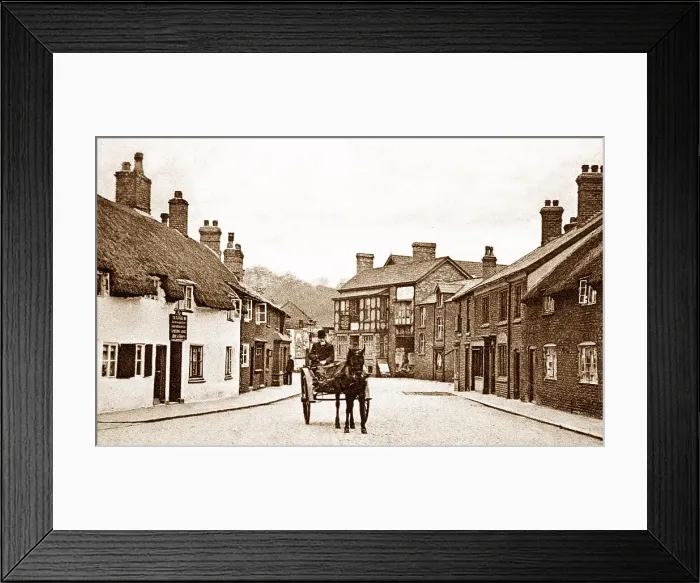 Framed Print : Tatton Street, Knutsford Framed Print : Tatton Street, Knutsford