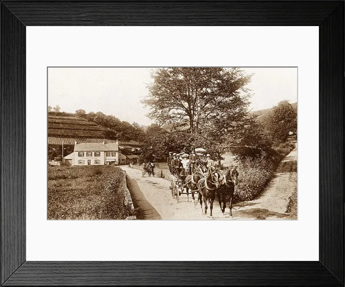 Framed Print : St. Peter's Valley Jersey Victorian period Framed Print : St. Peter's Valley Jersey Victorian period