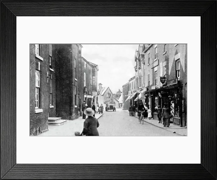 Framed Print : Knutsford Princess Street probably 1920s Framed Print : Knutsford Princess Street probably 1920s