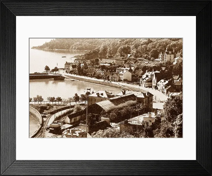Framed Print : St. Aubins Jersey Victorian period Framed Print : St. Aubins Jersey Victorian period
