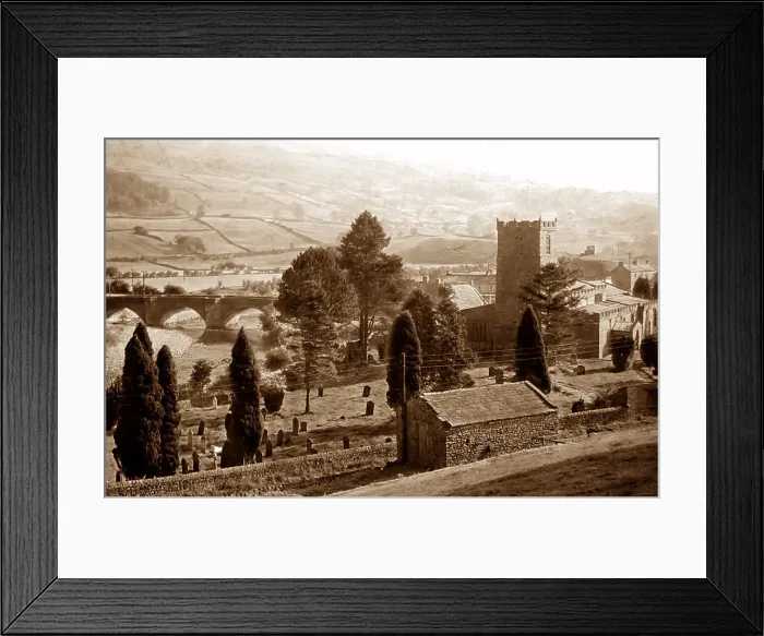 Framed Print : Grinton Swaledale Framed Print : Grinton Swaledale