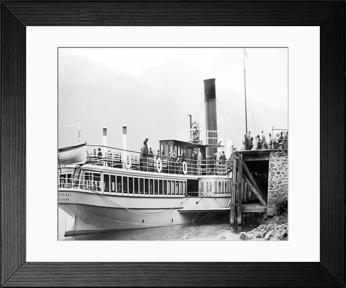 Framed Print : Princess May paddle steamer, Loch Lomond, Scotland Framed Print : Princess May paddle steamer, Loch Lomond, Scotland