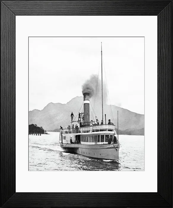 Framed Print : Empress paddle steamer, Loch Lomond, Scotland Framed Print : Empress paddle steamer, Loch Lomond, Scotland