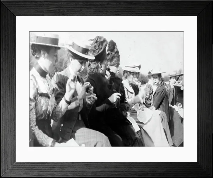 Framed Print : A trip on the Leeds and Liverpool Canal in 1901 Framed Print : A trip on the Leeds and Liverpool Canal in 1901