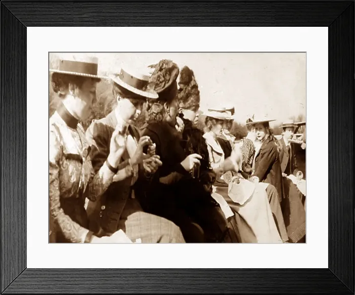 Framed Print : Day trip on the Leeds and Liverpool Canal in 1901 Framed Print : Day trip on the Leeds and Liverpool Canal in 1901