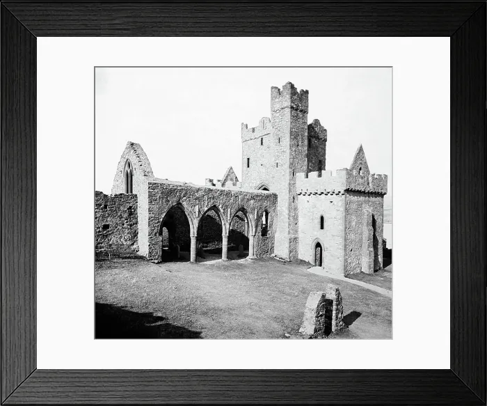 Framed Print : Saint German's Cathedral, Peel, Isle of Man Framed Print : Saint German's Cathedral, Peel, Isle of Man