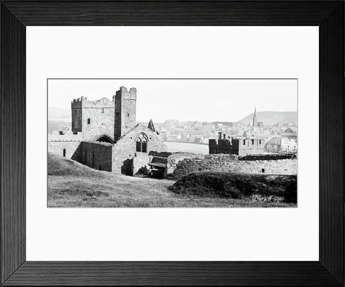 Framed Print : Saint German's Cathedral, Peel, Isle of Man Framed Print : Saint German's Cathedral, Peel, Isle of Man