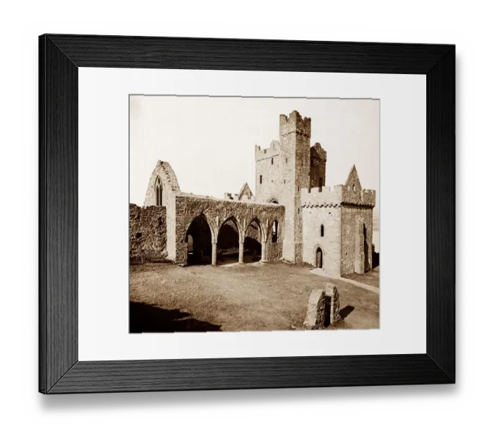 Framed Print : Saint German's cathedral Peel Isle of Man Framed Print : Saint German's cathedral Peel Isle of Man
