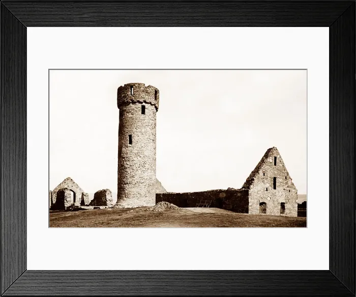 Framed Print : Peel castle Isle of Man Framed Print : Peel castle Isle of Man