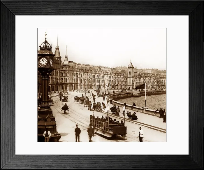 Framed Print : Douglas promenade Isle of Man Framed Print : Douglas promenade Isle of Man