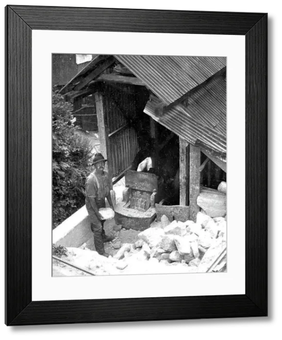 Framed Print : Tregargus China Clay Quarry, St Stephen, Cornwall Framed Print : Tregargus China Clay Quarry, St Stephen, Cornwall