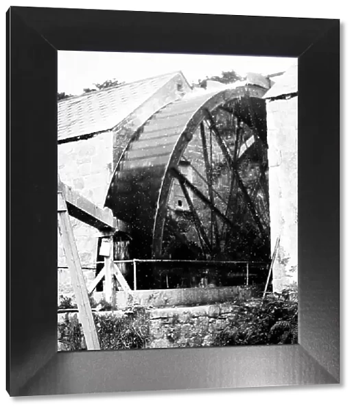Waterwheel, Tregargus China Clay Quarry, St Stephen