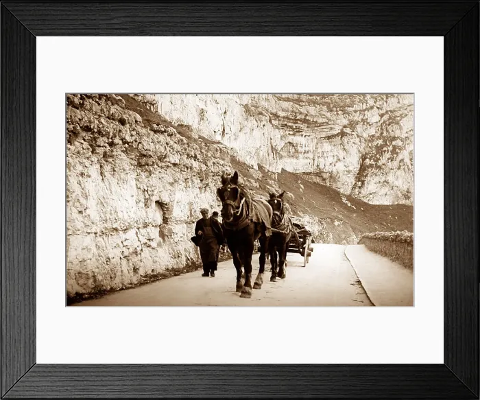 Framed Print : Marine Drive, Llandudno, Wales, early 1900s Framed Print : Marine Drive, Llandudno, Wales, early 1900s