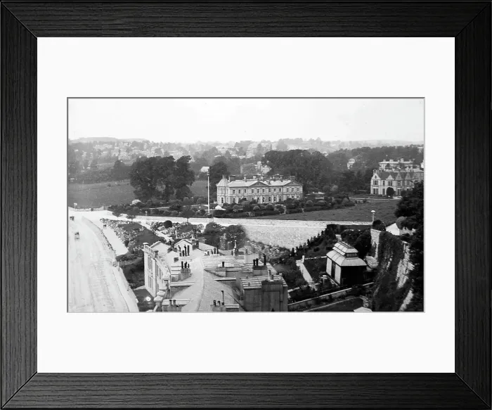 Framed Print : Belgrave Hotel, Torquay, Victorian period Framed Print : Belgrave Hotel, Torquay, Victorian period