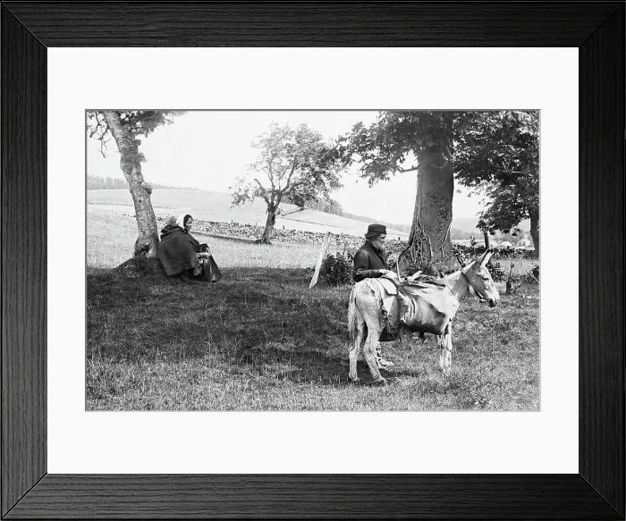 Framed Print : Tinkers, near Aberdeen, Scotland, Victorian period Framed Print : Tinkers, near Aberdeen, Scotland, Victorian period