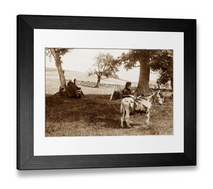 Framed Print : Tinkers, near Aberdeen, Scotland, Victorian period Framed Print : Tinkers, near Aberdeen, Scotland, Victorian period