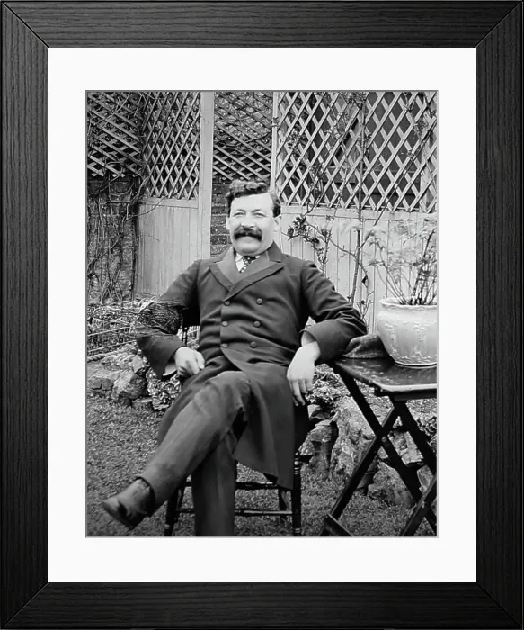 Framed Print : Rodney Gypsy Smith MBE, evangelist, early 1900s Framed Print : Rodney Gypsy Smith MBE, evangelist, early 1900s