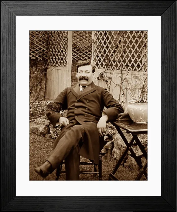 Framed Print : Rodney Gypsy Smith MBE, evangelist, early 1900s Framed Print : Rodney Gypsy Smith MBE, evangelist, early 1900s