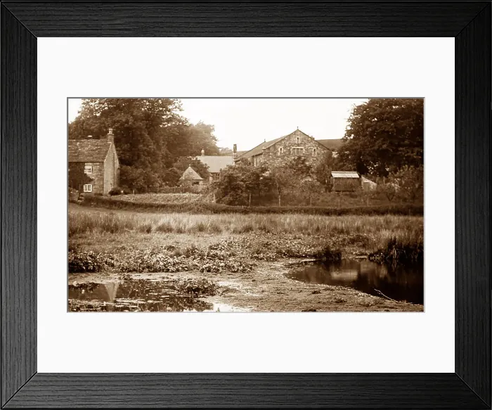 Framed Print : Abbeystead near Lancaster, early 1900s Framed Print : Abbeystead near Lancaster, early 1900s