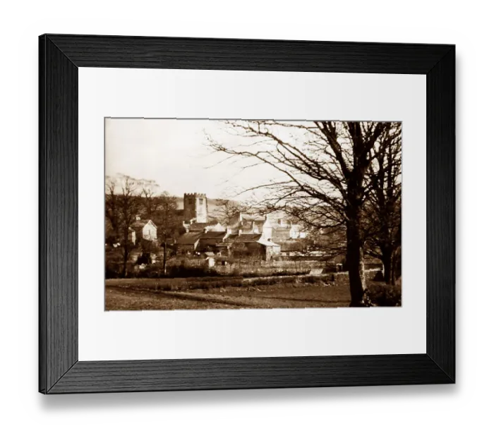 Framed Print : Brookhouse / Caton near Lancaster, early 1900s Framed Print : Brookhouse / Caton near Lancaster, early 1900s