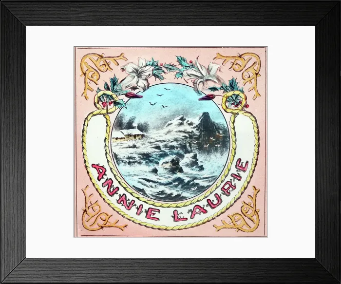 Framed Print : Victorian illustration from the song / poem Annie Laurie Framed Print : Victorian illustration from the song / poem Annie Laurie