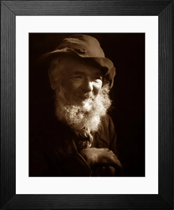 Framed Print : A photograph by Sam Thompson of a Lunesdale farmer Framed Print : A photograph by Sam Thompson of a Lunesdale farmer