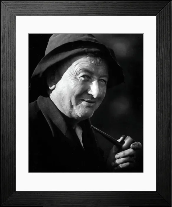 Framed Print : A photograph by Sam Thompson of a Lunesdale man, early 1900s Framed Print : A photograph by Sam Thompson of a Lunesdale man, early 1900s