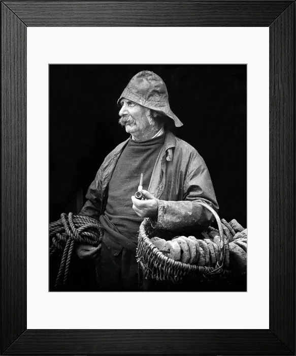 Framed Print : A photograph by Sam Thompson of Robert Parkinson of Bankends Framed Print : A photograph by Sam Thompson of Robert Parkinson of Bankends