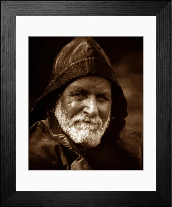 Framed Print : A photograph by Sam Thompson of a Lunesdale fisherman Framed Print : A photograph by Sam Thompson of a Lunesdale fisherman