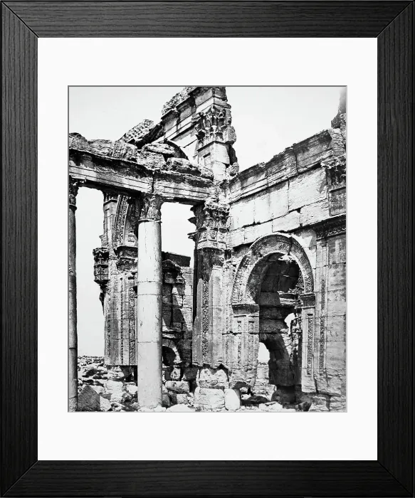 Framed Print : Palmyra Temple site, Syria, Victorian period