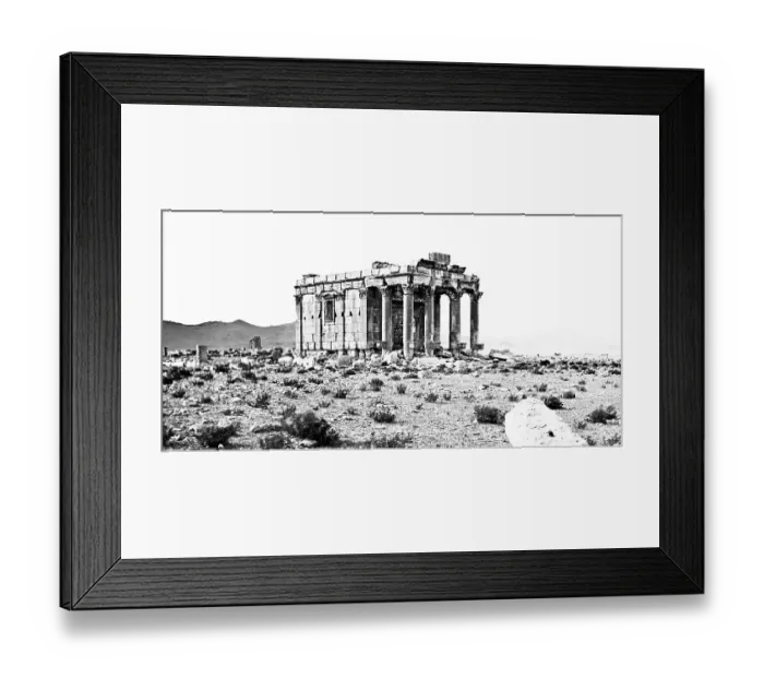 Framed Print : Palmyra Temple site, Syria, Victorian period Framed Print : Palmyra Temple site, Syria, Victorian period