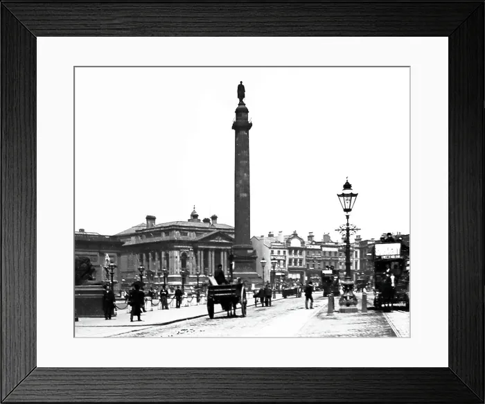Framed Print : Wellington's Column, Liverpool, Victorian period Framed Print : Wellington's Column, Liverpool, Victorian period