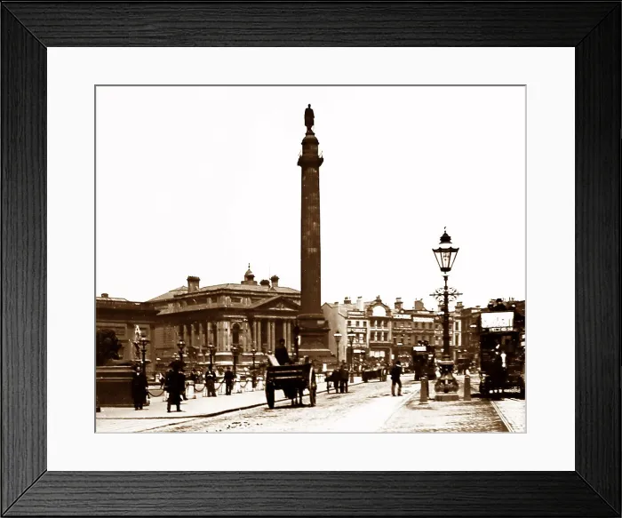 Framed Print : Wellington's Column, Liverpool, Victorian period Framed Print : Wellington's Column, Liverpool, Victorian period