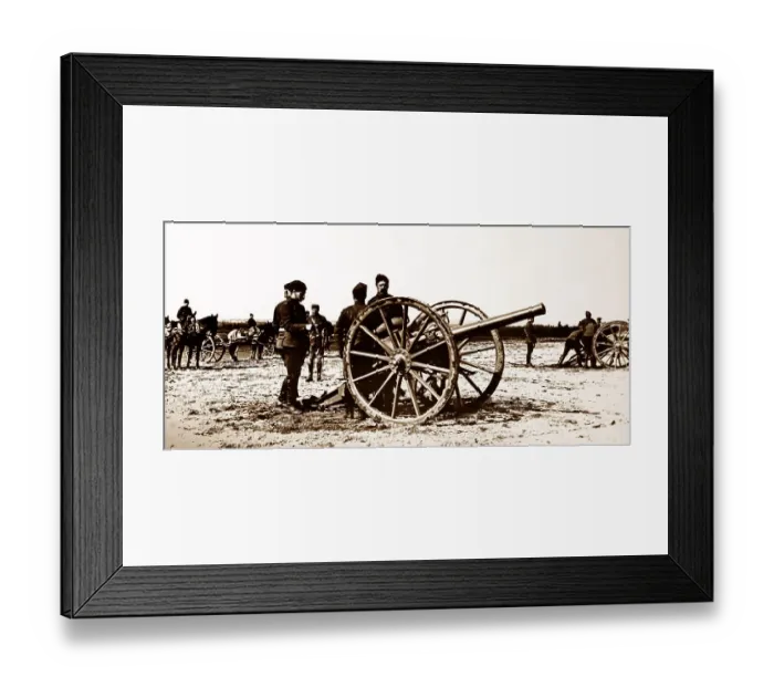 Framed Print : Elswick Battery probably during the Boer War Framed Print : Elswick Battery probably during the Boer War