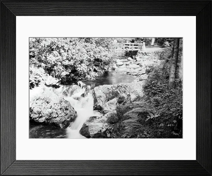 Framed Print : Glen Helen, Isle of Man, Victorian period Framed Print : Glen Helen, Isle of Man, Victorian period