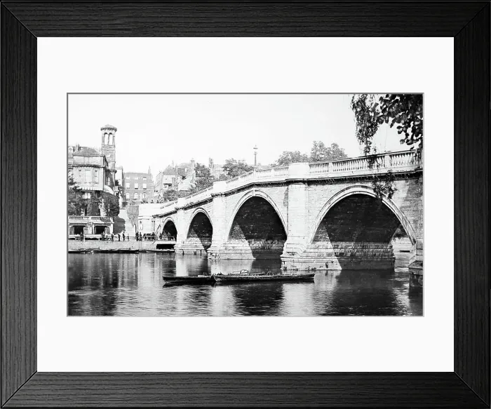 Framed Print : Richmond Upon Thames, Victorian period Framed Print : Richmond Upon Thames, Victorian period