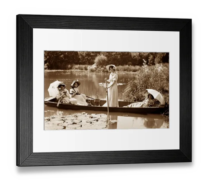 Framed Print : Rural idyll, England, Victorian period Framed Print : Rural idyll, England, Victorian period