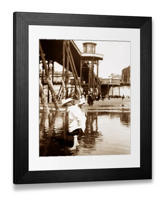 Framed Print : North Pier, Blackpool, Victorian period Framed Print : North Pier, Blackpool, Victorian period