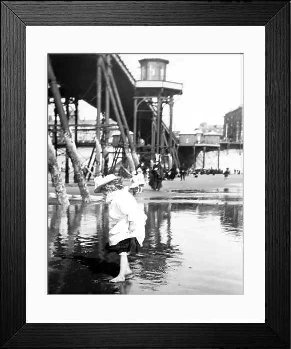 Framed Print : North Pier, Blackpool, Victorian period Framed Print : North Pier, Blackpool, Victorian period