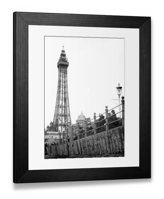 Framed Print : Blackpool Tower, early 1900s Framed Print : Blackpool Tower, early 1900s