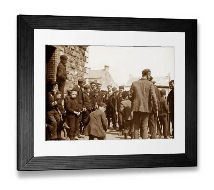 Framed Print : May Fair, Ballyclare, Ireland in 1883 Framed Print : May Fair, Ballyclare, Ireland in 1883