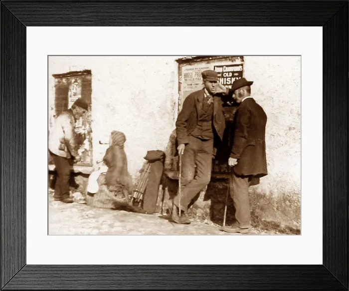 Framed Print : Gypsies, May Fair, Ballyclare, Ireland in 1883 Framed Print : Gypsies, May Fair, Ballyclare, Ireland in 1883