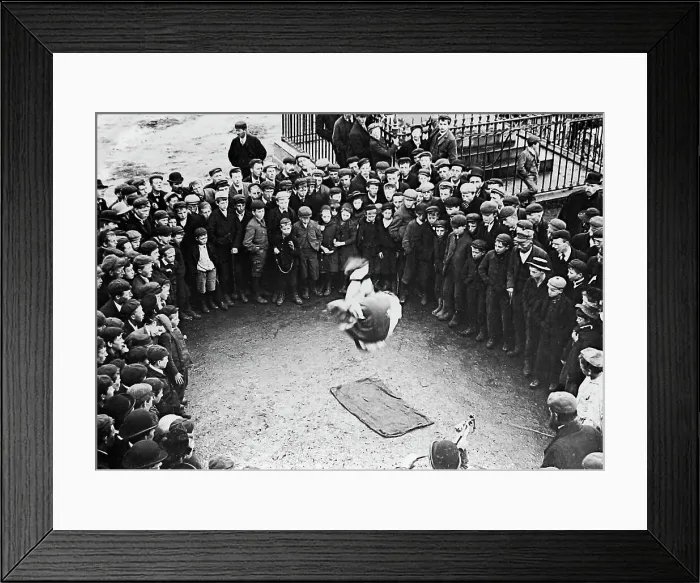 Framed Print : May Fair, Ballyclare, Ireland in 1883 Framed Print : May Fair, Ballyclare, Ireland in 1883