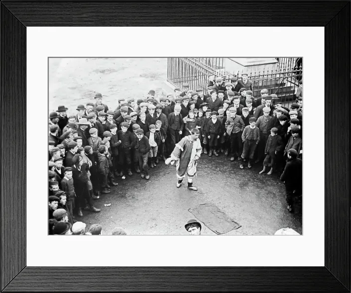 Framed Print : May Fair, Ballyclare, Ireland in 1883 Framed Print : May Fair, Ballyclare, Ireland in 1883
