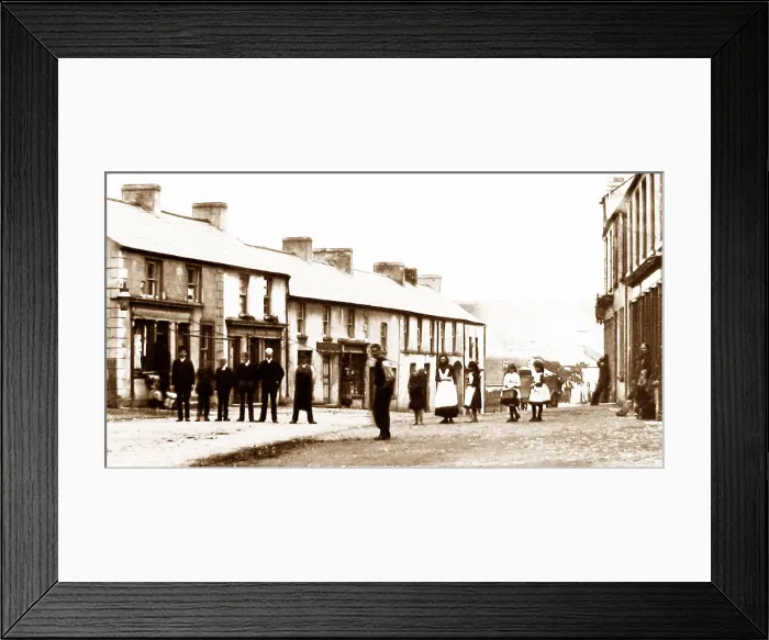 Framed Print : Ballyclare, Ireland in 1883 Framed Print : Ballyclare, Ireland in 1883