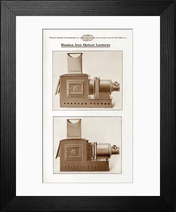 Framed Print : Wrench russian iron magic lantern projector Framed Print : Wrench russian iron magic lantern projector