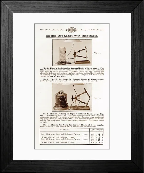 Framed Print : Wrench carbon arc lamp for magic lantern projector Framed Print : Wrench carbon arc lamp for magic lantern projector