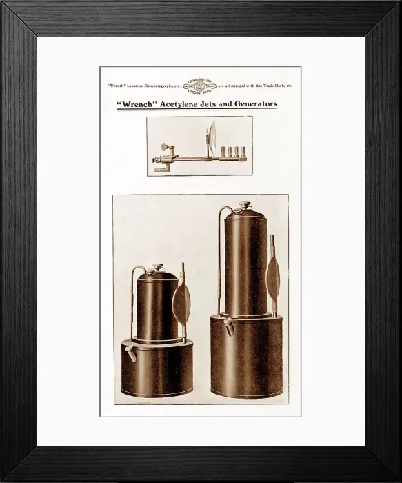 Framed Print : Slide Movie Illuminant Light Acetylene Jet Generator Framed Print : Slide Movie Illuminant Light Acetylene Jet Generator