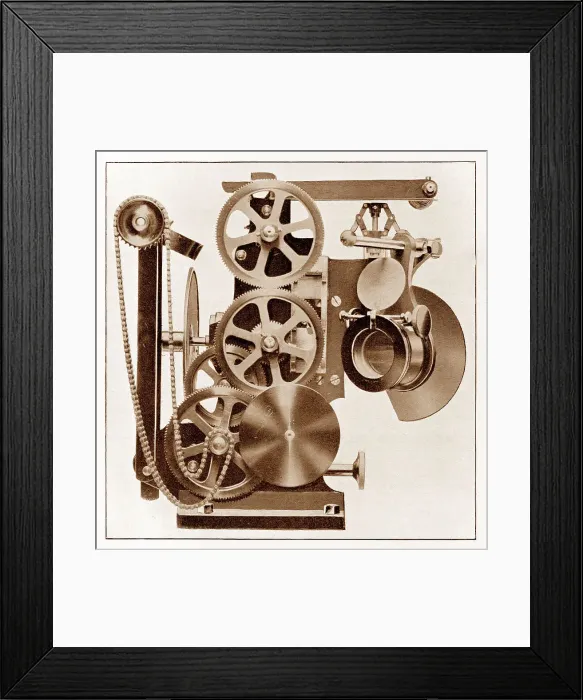 Framed Print : Slide Movie Victorian Magic Lantern Wrench Projector Framed Print : Slide Movie Victorian Magic Lantern Wrench Projector