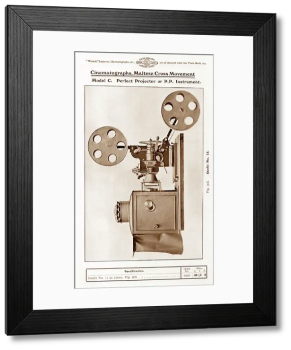 Framed Print : Wrench Maltese Cross Cinematogragh Framed Print : Wrench Maltese Cross Cinematogragh